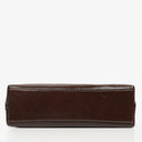 Coach Dark Brown/Maple Glossy Leather Juliet 25 Shoulder Bag