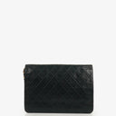 Chanel Classic Mörk Marinblå Quiltad Lammnappa Enkel Flap-väska med 24K Guldpläterad Metall