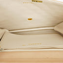 Chanel Classic Single Flap Bag Beige Quilted Lambskin With 24K Gold-Plated Hardware