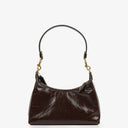 Coach Dark Brown/Maple Glossy Leather Juliet 25 Shoulder Bag