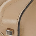 Celine Micro Luggage Leather Beige Tote Bag