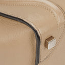 Celine Micro Luggage Leather Beige Tote Bag
