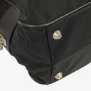 Prada Black Nylon Viaggio Nero Leather Travel Bag