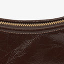 Coach Dark Brown/Maple Glossy Leather Juliet 25 Shoulder Bag