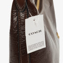 Coach Dark Brown/Maple Glossy Leather Juliet 25 Shoulder Bag