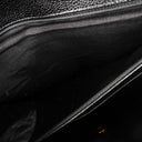 Chanel CC Maxi Logo Black Caviar Leather Briefcase