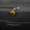 Chanel CC Maxi Logo Black Caviar Leather Briefcase