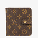 Louis Vuitton Monogram Canvas Compact Zip Wallet&nbsp;