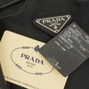Prada Black Nylon Viaggio Nero Leather Travel Bag