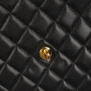 Chanel CC Maxi Logo Black Caviar Leather Briefcase
