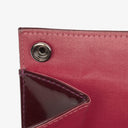 Chanel Burgundy Patent Leather Chocolate Bar East West Shoulder Bag
