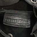 Miu Miu Mini Bucket Black Leather Shoulder Bag