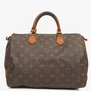 Louis Vuitton Speedy 30 Monogram Canvas Handbag