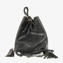 Miu Miu Mini Bucket Black Leather Shoulder Bag
