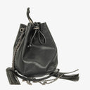 Miu Miu Mini Bucket Black Leather Shoulder Bag
