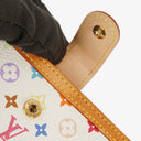 Louis Vuitton White Monogram Multicolor French Purse Wallet