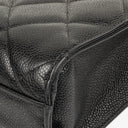 Chanel CC Maxi Logo Black Caviar Leather Briefcase