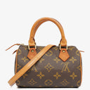 Louis Vuitton Nano Speedy Monogram Canvas Mini Bag
