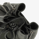 Miu Miu Mini Bucket Black Leather Shoulder Bag