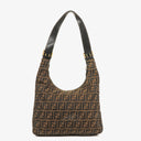 Fendi Zucca Hobo Shoulder Bag