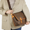 Louis Vuitton Sac Gibeciere GM Monogram Canvas Shoulder Bag