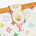 Louis Vuitton White Monogram Multicolor French Purse Wallet