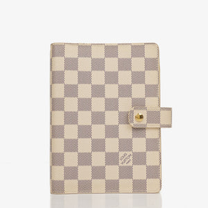 Louis Vuitton Damier Azur Ring Agenda Cover&nbsp;