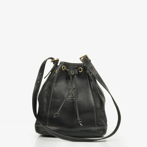 Yves Saint Laurent Drawstring Bucket Bag
