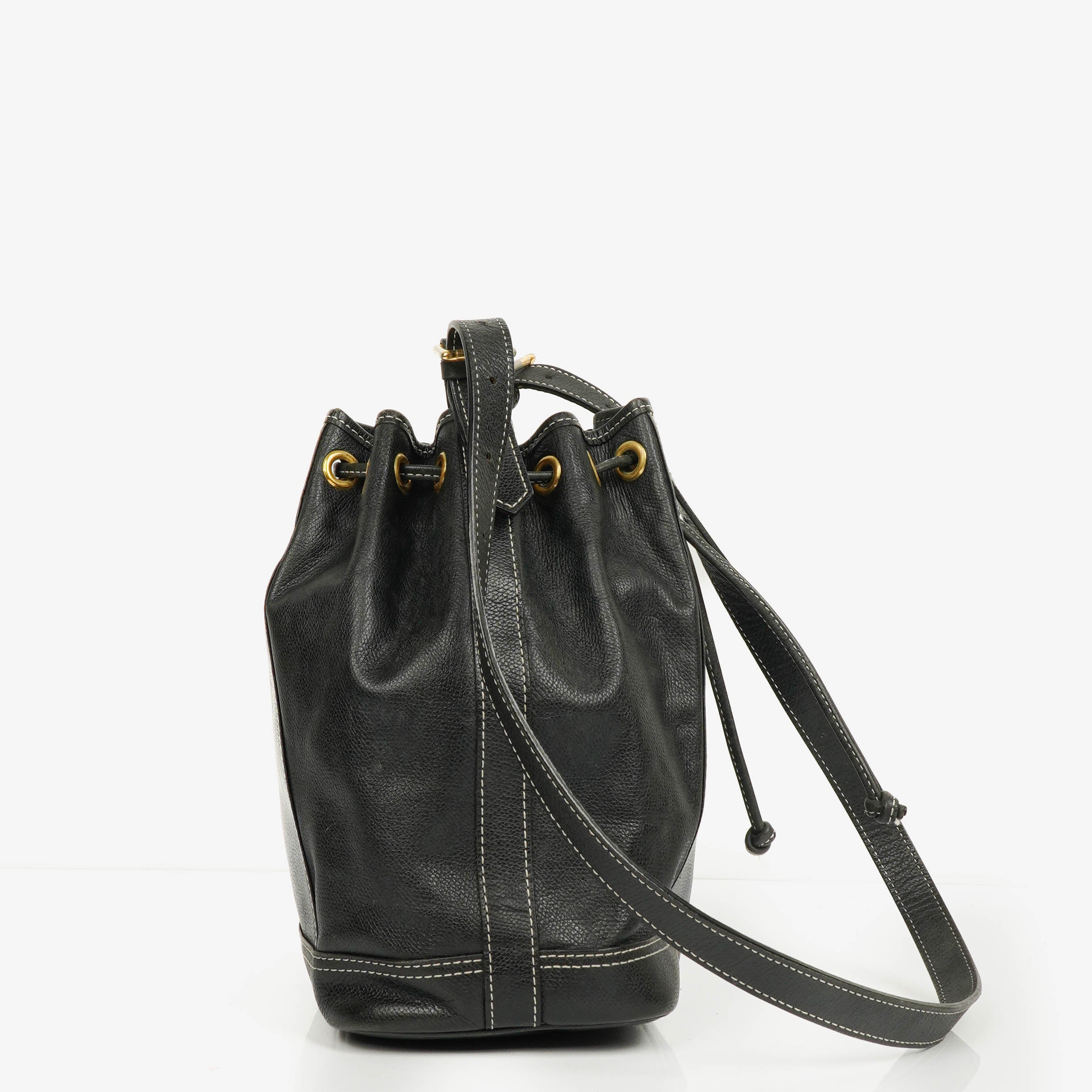 Yves Saint Laurent Kordelzug Bucket Bag