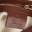 Gucci New Jackie Diamante Leather Bamboo Tassel Hobo Bag