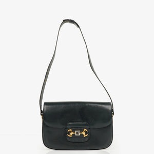 Sac à bandoulière Gucci Horsebit 1955 marine
