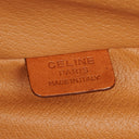 Celine Brown Macadam Vanity Handbag