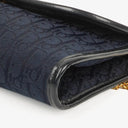 Dior Trotter Chain Navy Shoulder Bag