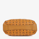 MCM Cognac Visetos Drawstring Tote Bag