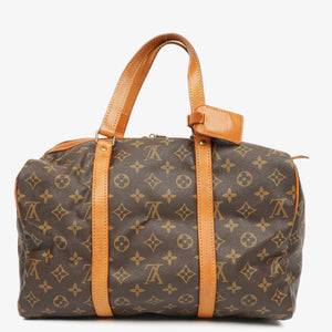 Louis Vuitton Sac Souple 35 Monogram Canvas Travel Bag