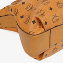 MCM Cognac Visetos Drawstring Tote Bag