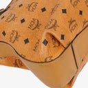 MCM Cognac Visetos Drawstring Tote Bag