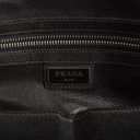 Prada Black Leather Saffiano Briefcase