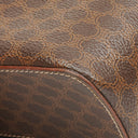 Celine Brown Macadam Vanity Handbag