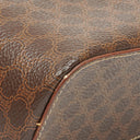 Celine Brown Macadam Vanity Handbag