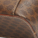 Celine Brown Macadam Vanity Handbag