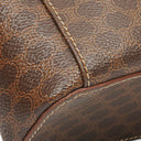 Celine Brown Macadam Vanity Handbag