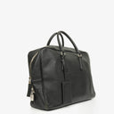 Prada Black Leather Saffiano Briefcase