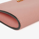 Miu Miu Madras Rosa N Leather Key Chain