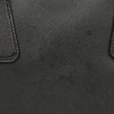Prada Black Leather Saffiano Briefcase