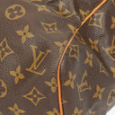 Louis Vuitton Sac Souple 35 Monogram Canvas Travel Bag