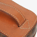 Celine Brown Macadam Vanity Handbag