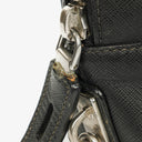 Prada Black Leather Saffiano Briefcase