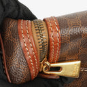 Celine Brown Macadam Vanity Handbag