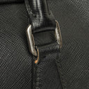 Prada Black Leather Saffiano Briefcase
